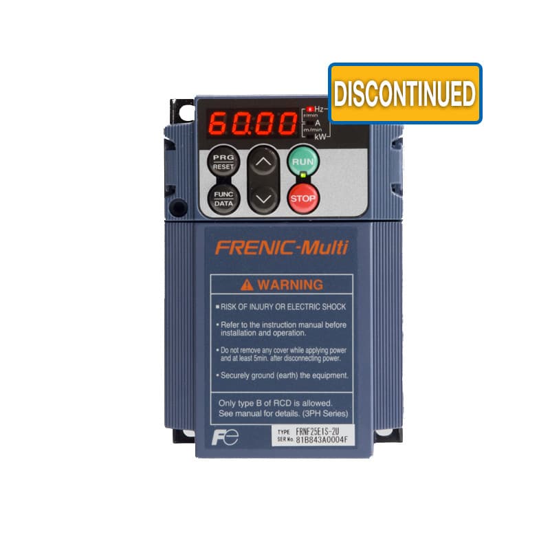 FRENIC-Multi - 1 to 3 Phase VFD - 3 Phase Variable Frequency Drive