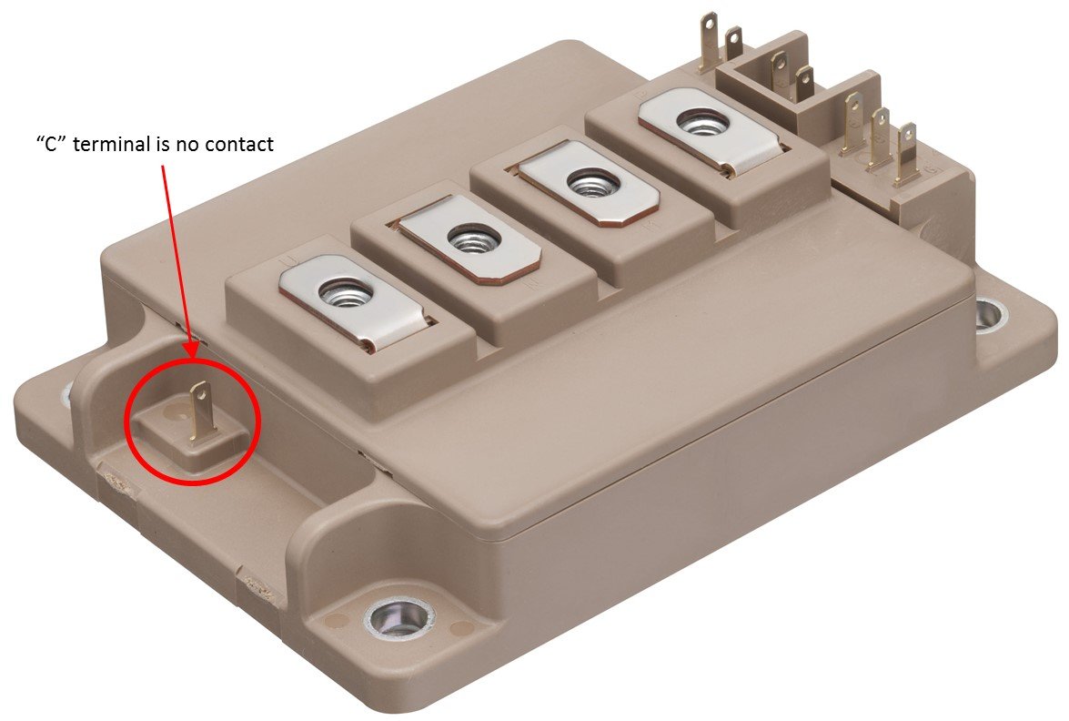 The IGBT module for 3-level inverter (Package No.:M403) has an