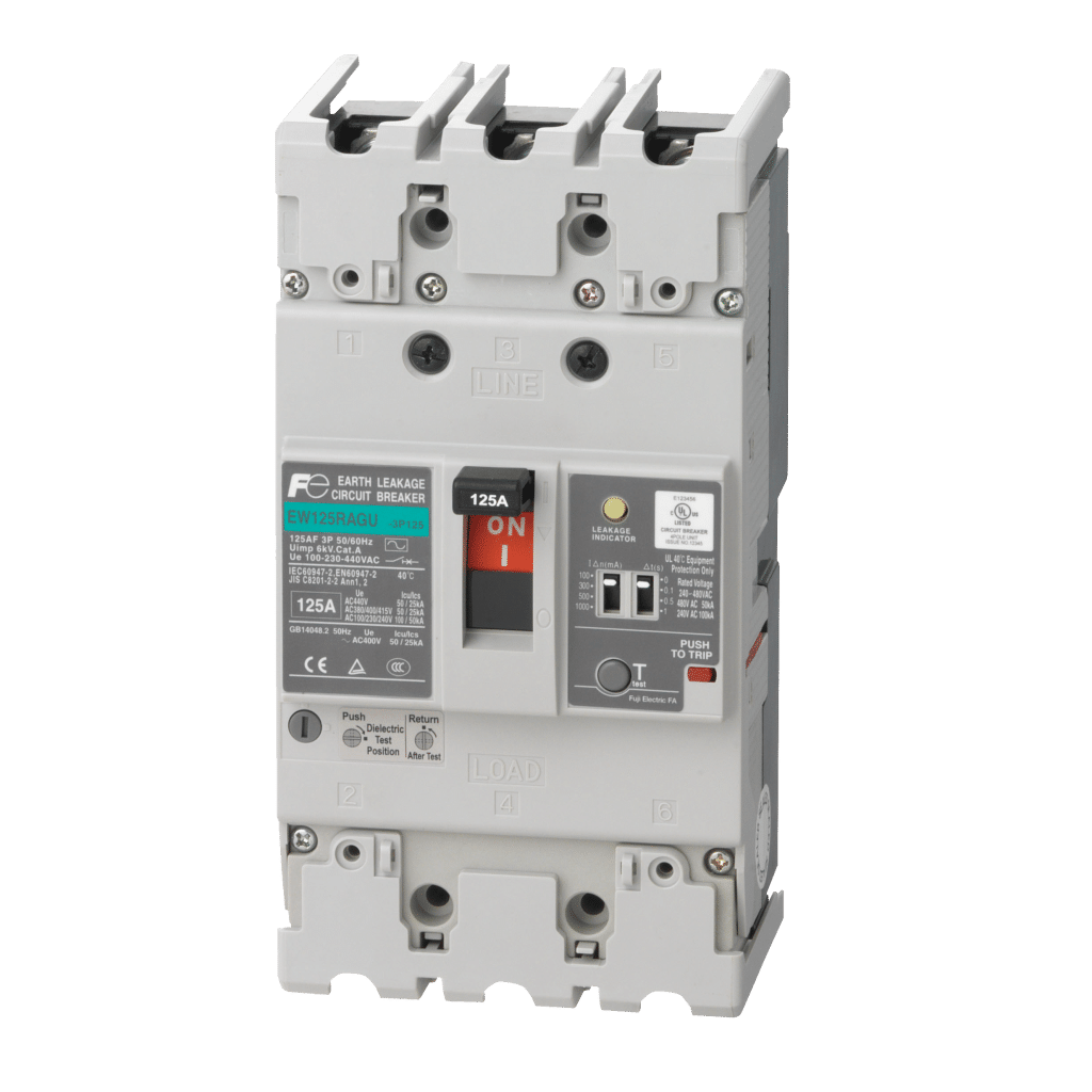 Earth Leakage Circuit Breaker ELCB Manufacturer Fuji Electric Corp