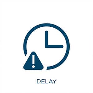What is the time delay in an Earth Leakage Circuit Breaker?